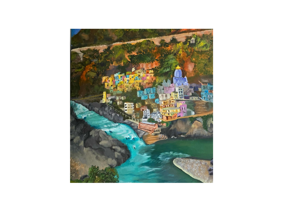 Rishikesh (Devprayag)Where Alaknanda and Bhagirathi meet to be Ganga.