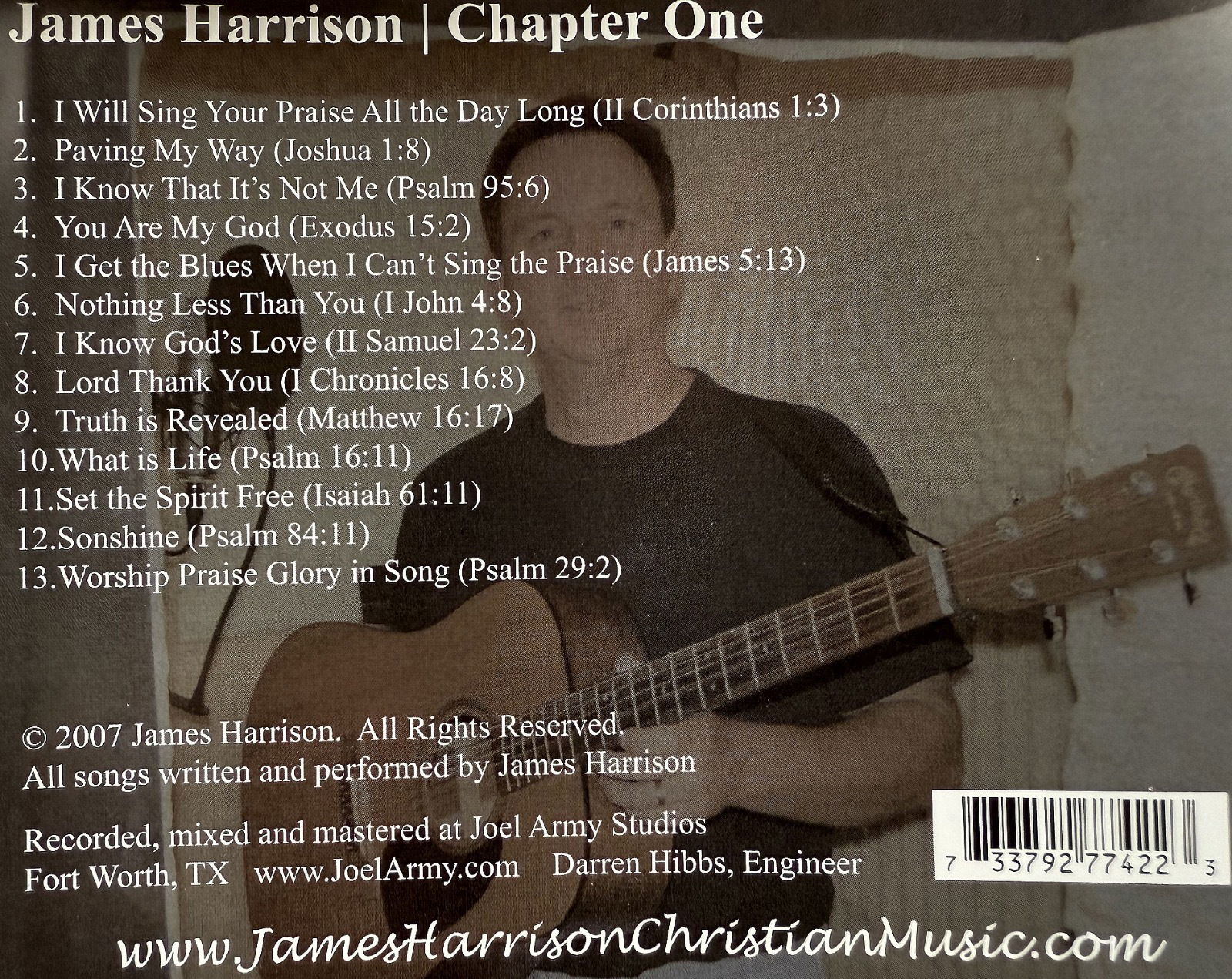 CD Track Listing