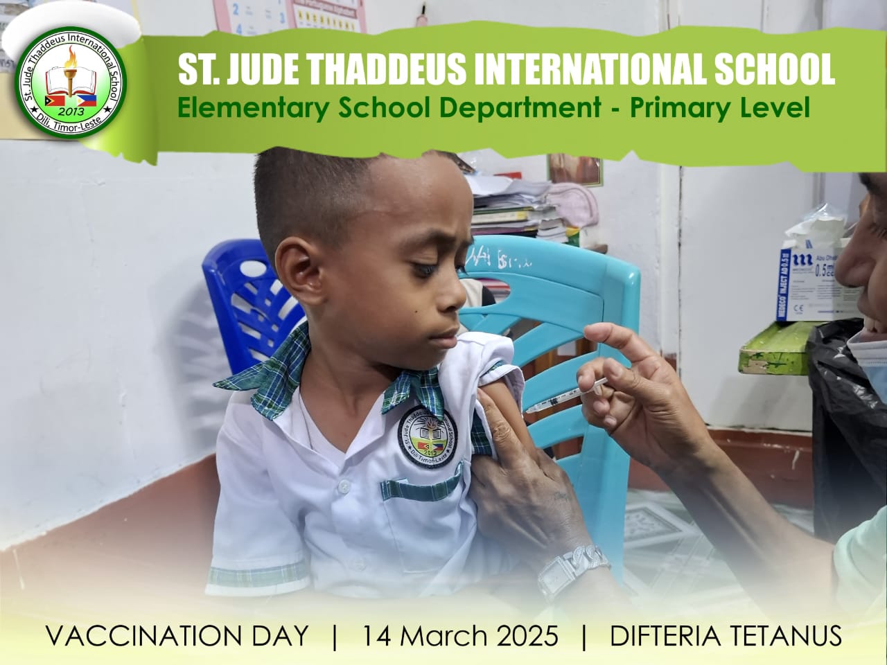 𝗠𝗶𝗻𝗶𝘀𝘁𝗿𝘆 𝗼𝗳 𝗛𝗲𝗮𝗹𝘁𝗵 𝗳𝗼𝗿 𝗗𝗶𝗽𝗵𝘁𝗵𝗲𝗿𝗶𝗮 𝗧𝗲𝘁𝗮𝗻𝘂𝘀 𝗩𝗮𝗰𝗰𝗶𝗻𝗲