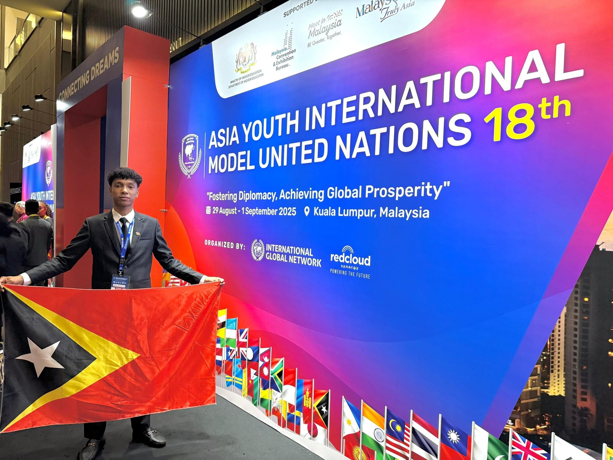 Thaddean Student Joins AYIMUN 18th Conference in Malaysia