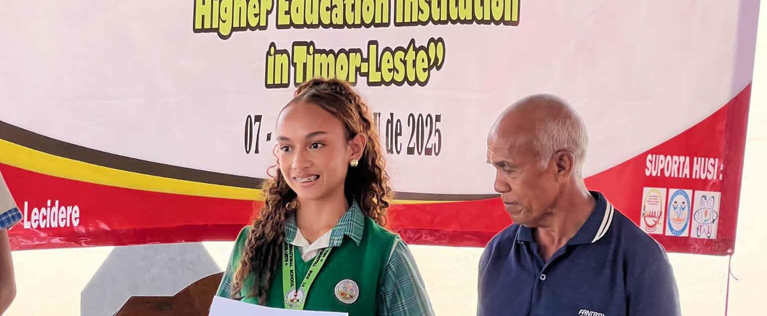 Morrenya Qingnabo Tinal Nazarrella Soares Shines as Public Speaking Champion