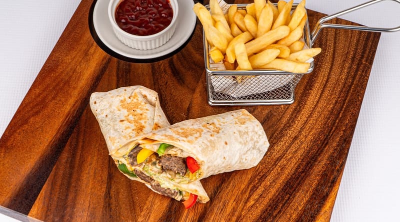 Hashi Kofta Wrap