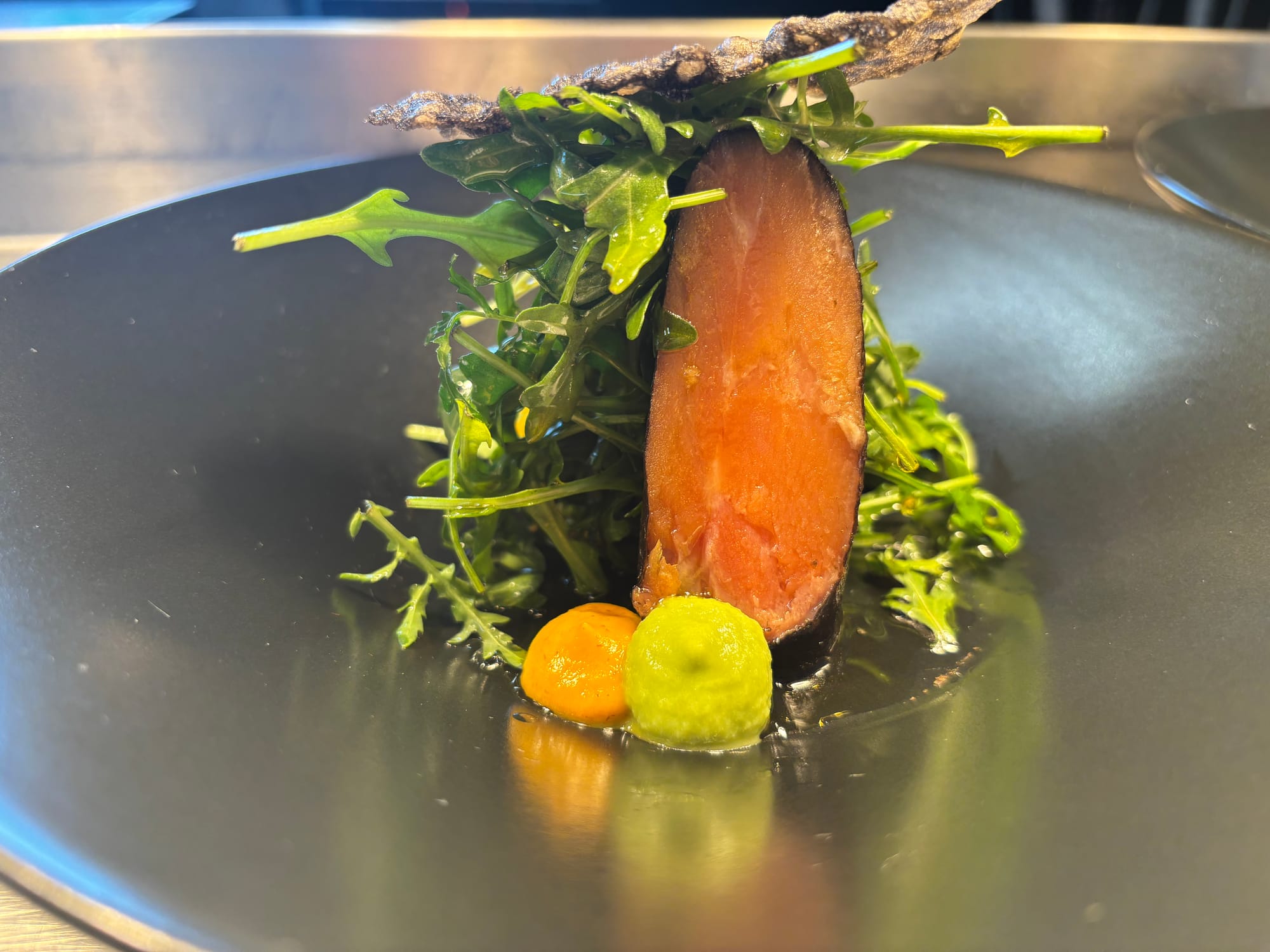 Harris Gin cured Salmon