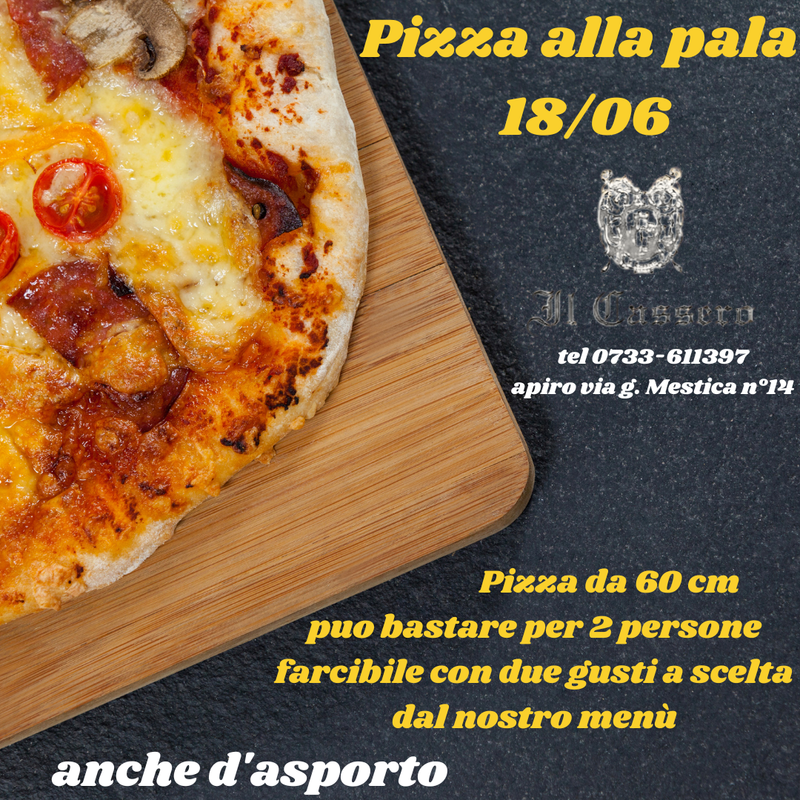 PIZZA ALLA PALA