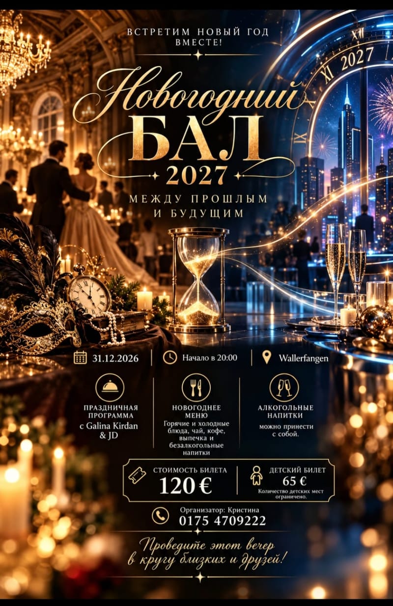 Новый год 2027 Wallerfangen Saarland