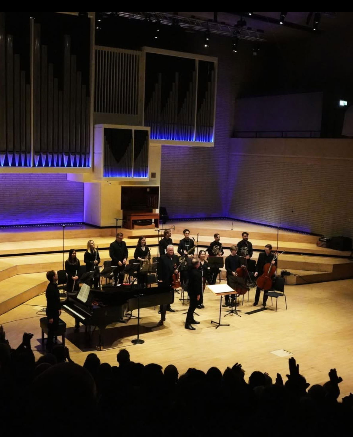 Performing in the Hallé Philip Glass Festival