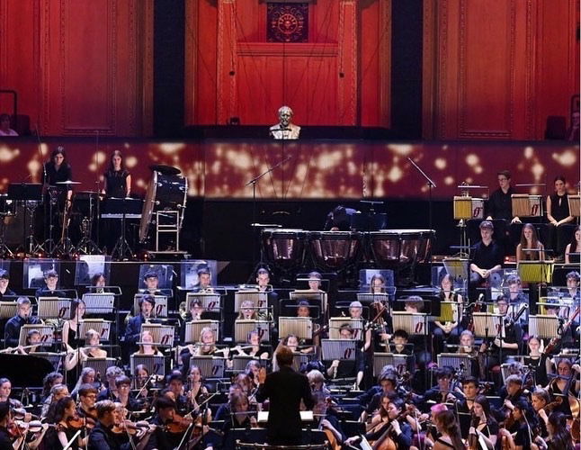 Performing at BBC Proms 2022