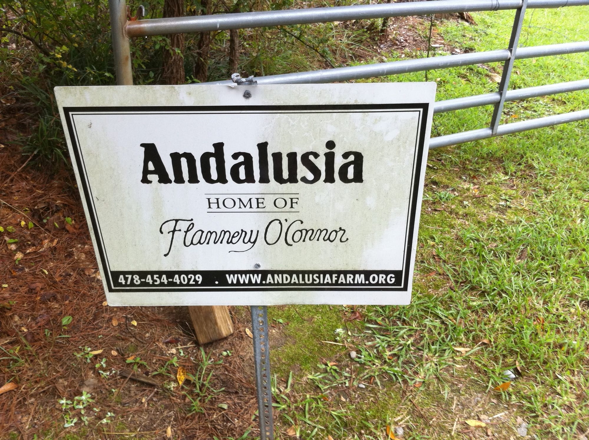 Andalusia, the home of Flannery O'Connor in Milledgeville, Georgia.