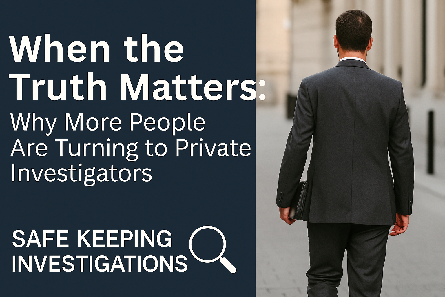 When the Truth Matters: Why More People Are Turning to Private Investigators