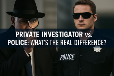 Private Investigator vs. Police: What’s the Difference?