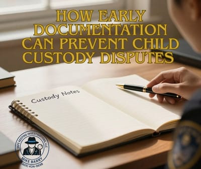 How Early Documentation Can Prevent Child Custody Disputes from Escalating