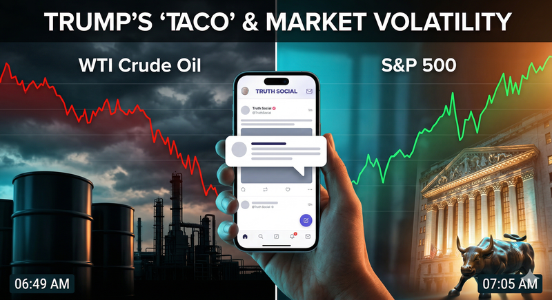 תזמון מחשיד או צירוף מקרים נדיר? עסקאות ענק בנפט ובמניות רגע לפני ה"טאקו" של טראמפ