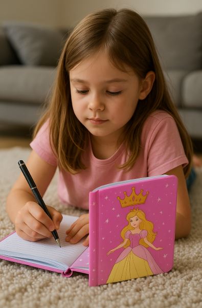 carnet de note princesse fille