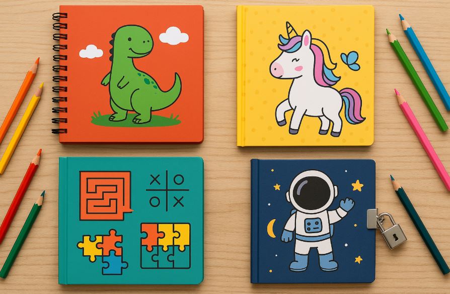 Différents Types de Carnets de Notes pour Enfants
