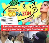 La Fundación de la primera dama Ana Lucía Pineda, bajo la lupa por el manejo de donaciones tras el terremoto