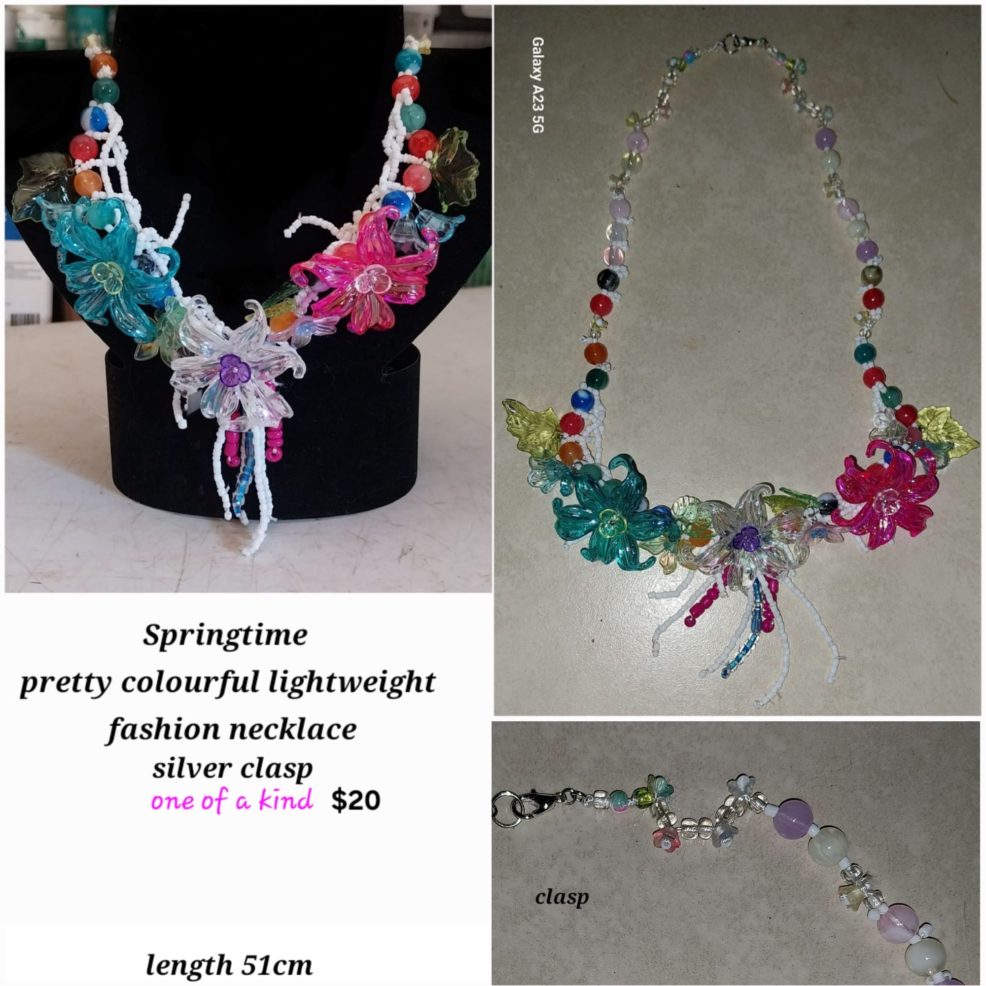 Springtime Necklace $20