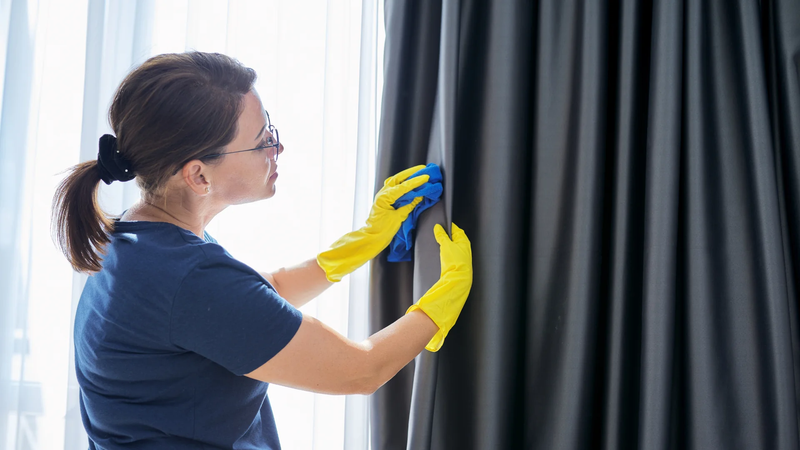 Curtain and fabric cleaning