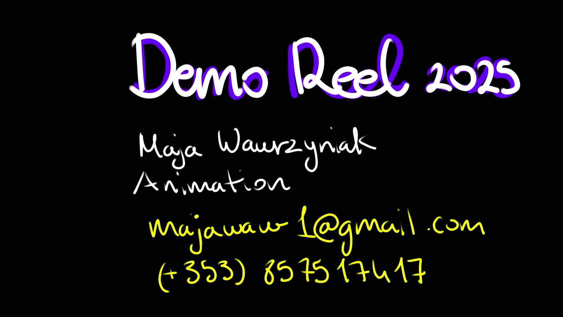 Demo Reel thumbnail