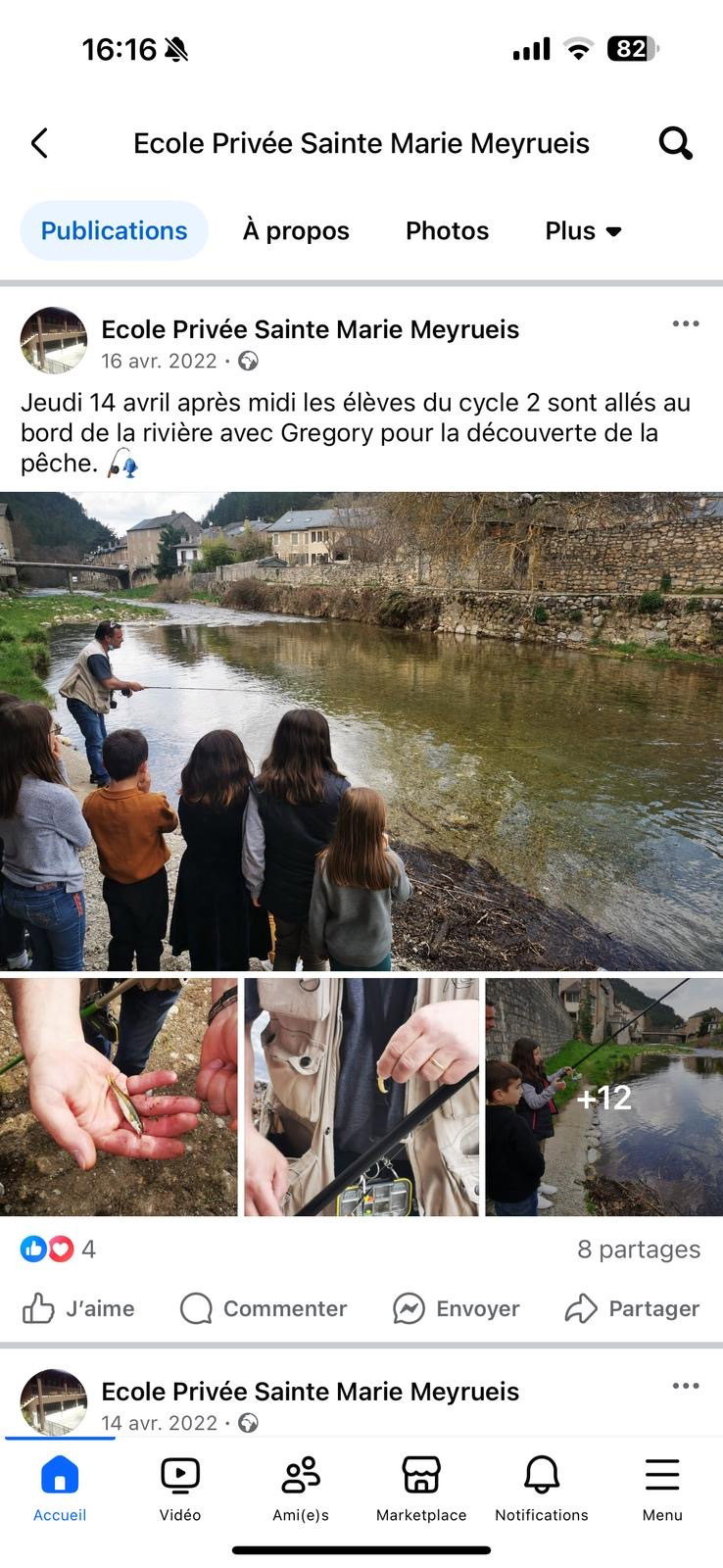Découverte de la pêche pour les élèves du cycle 2