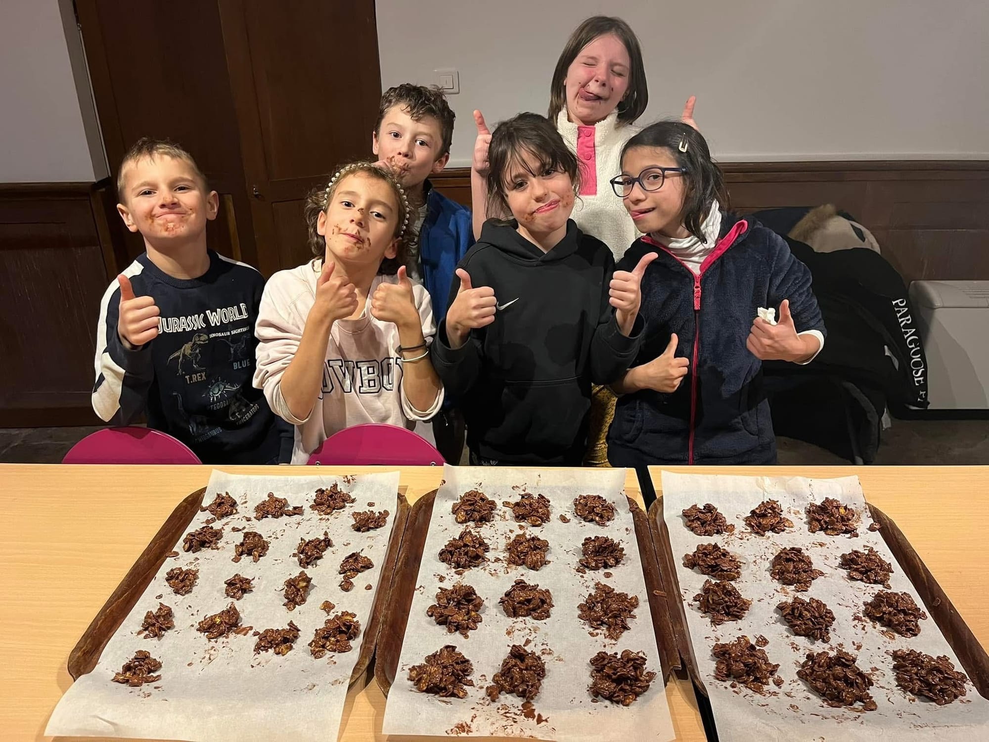Réalisation de pâtisserie pour le theleton
