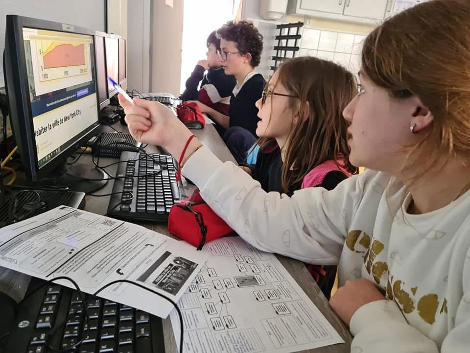 Journée immersion des cm en 6eme
