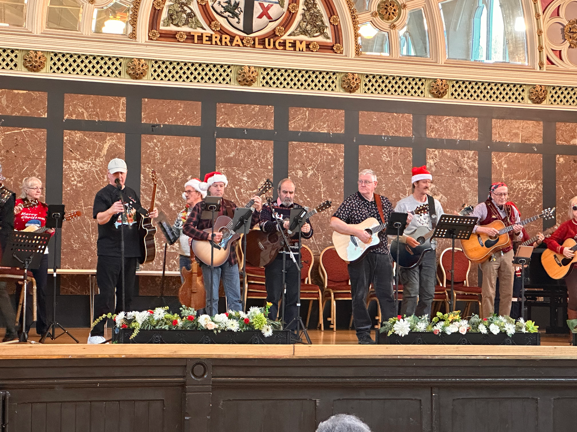 U3a xmas concert Town hall