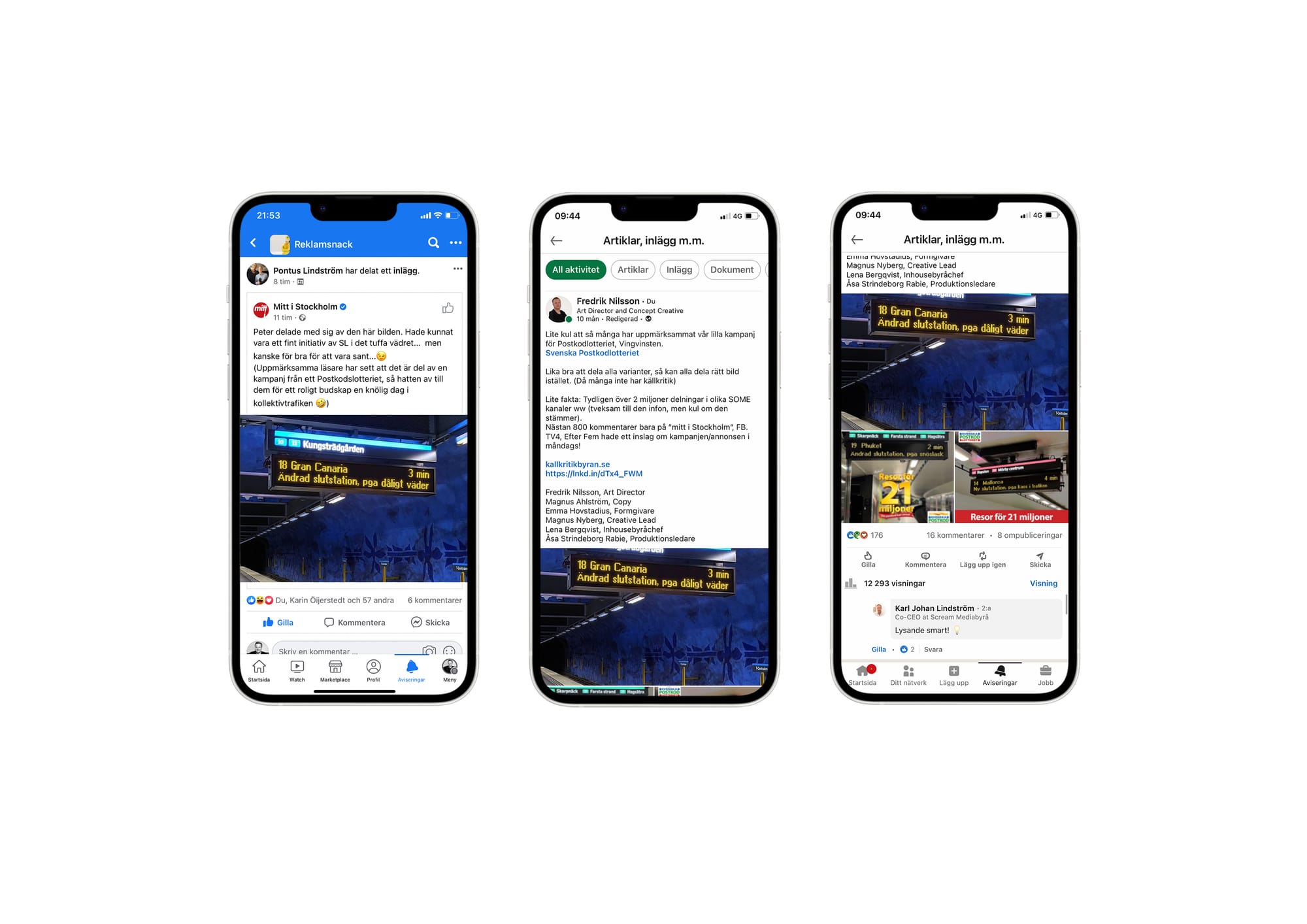 Postkodlotteriet – Tunnelbanan