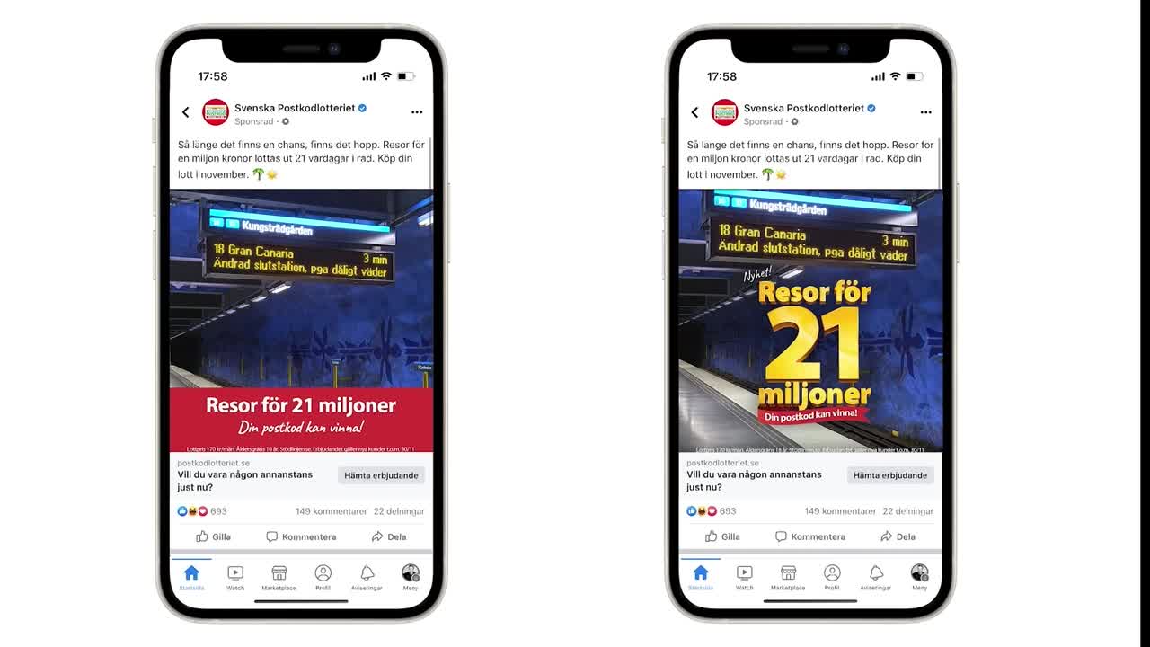 Postkodlotteriet – Tunnelbanan