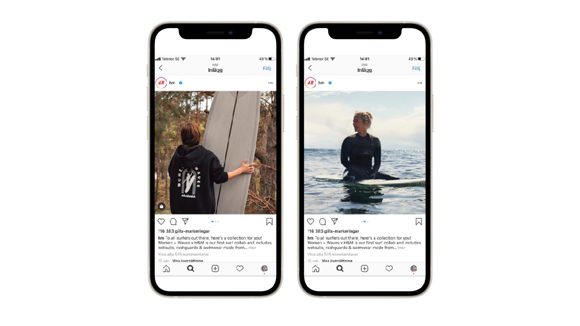 H&M – Woman + Waves