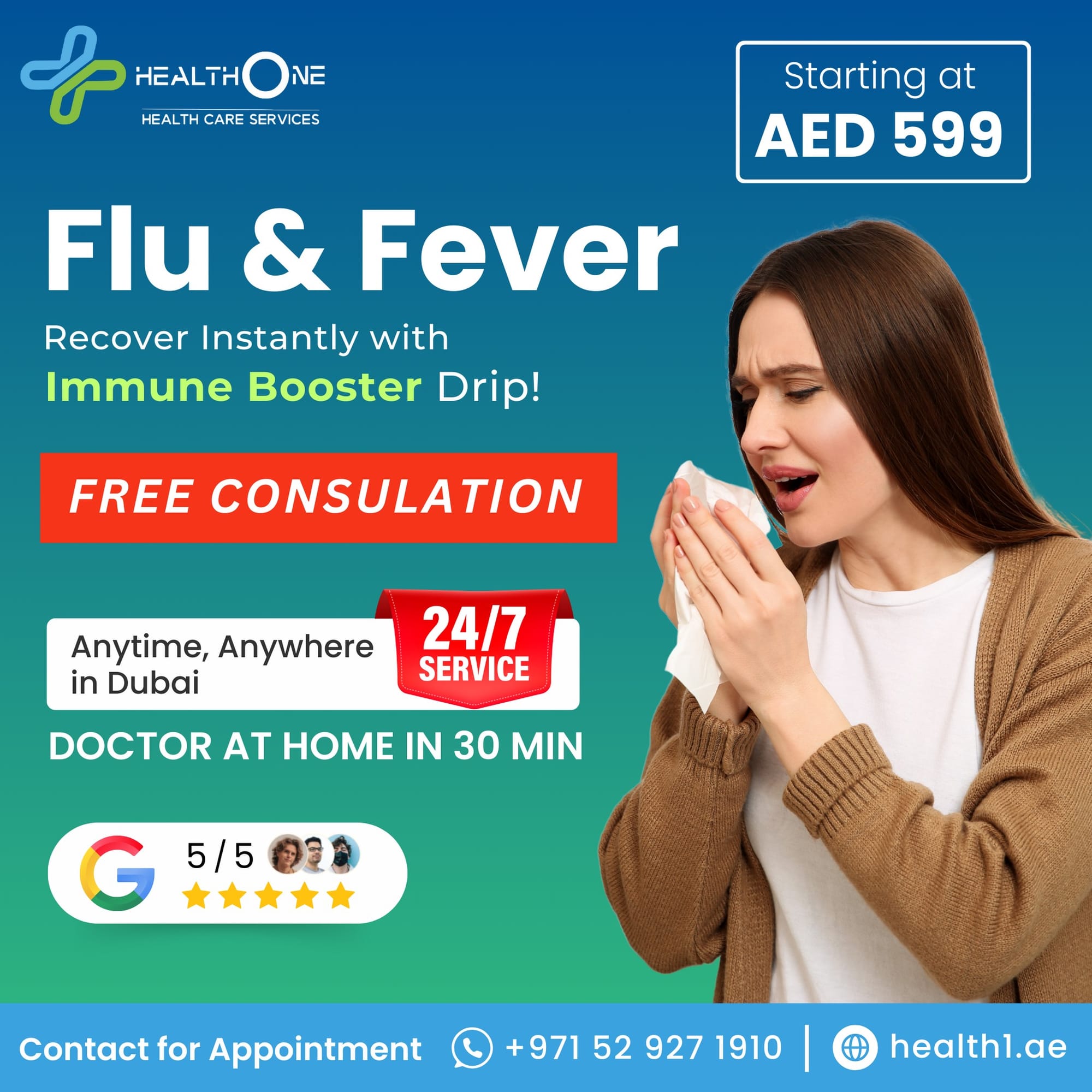 Flu Vaccine Price in Dubai: Everything You Need to Know About Influenza Vaccine at Home and Health’s One Services