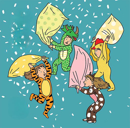 מסיבת פיג'מות בנים