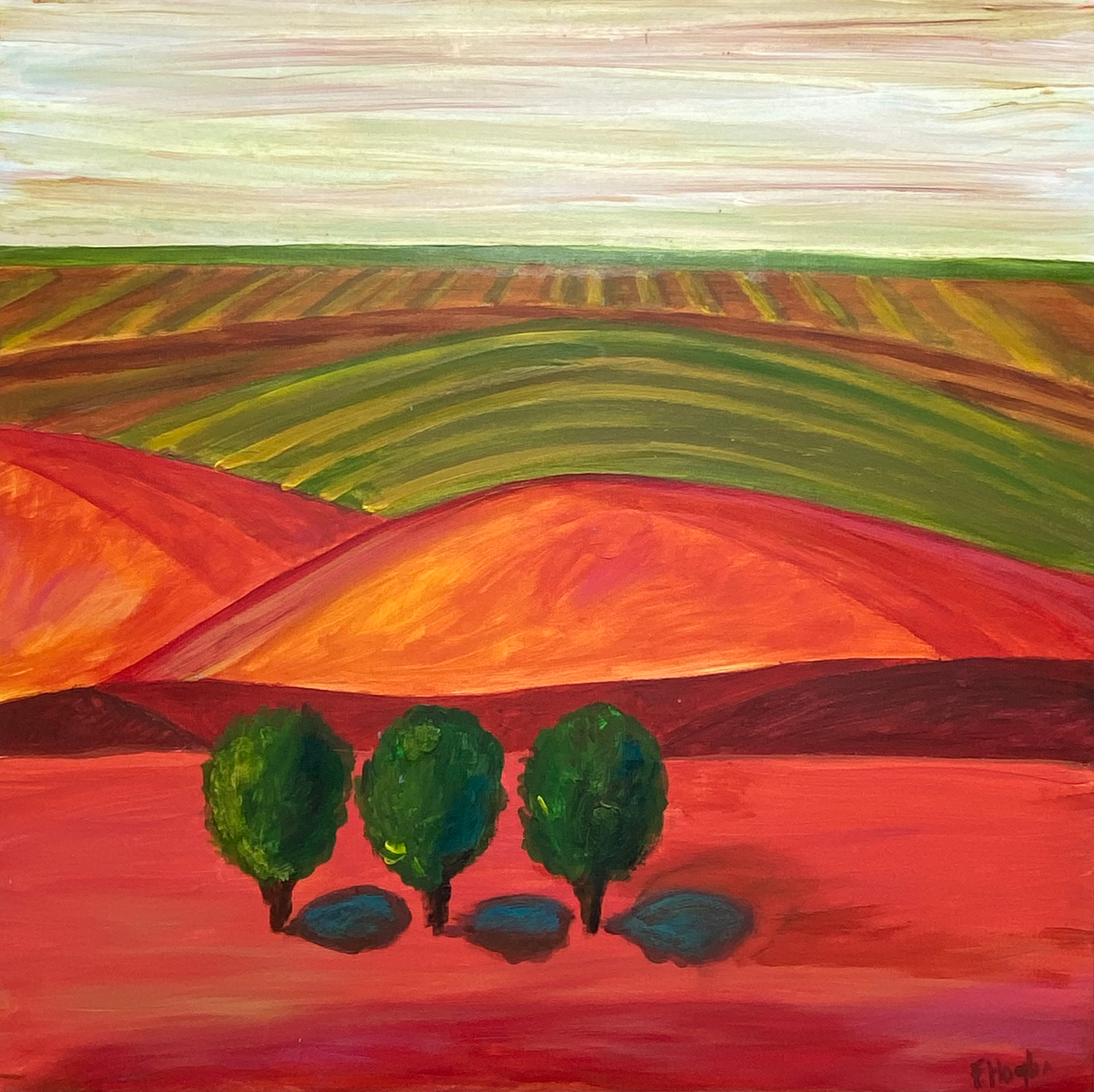 Drapeau 13. «Tri alberi»