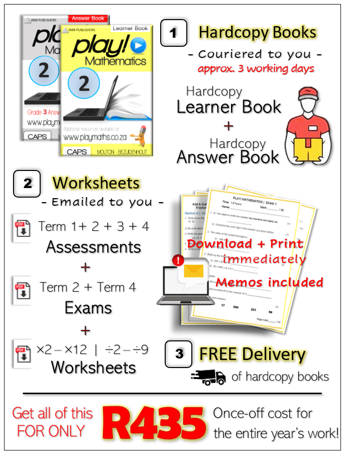 Gr 2 Bundle Deal - Maths/ Wiskunde