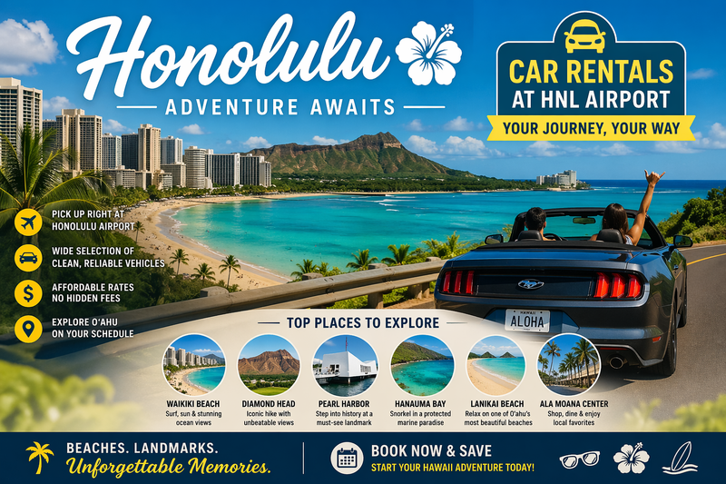 Daniel K. Inouye International Airport (HNL) Car Rental
