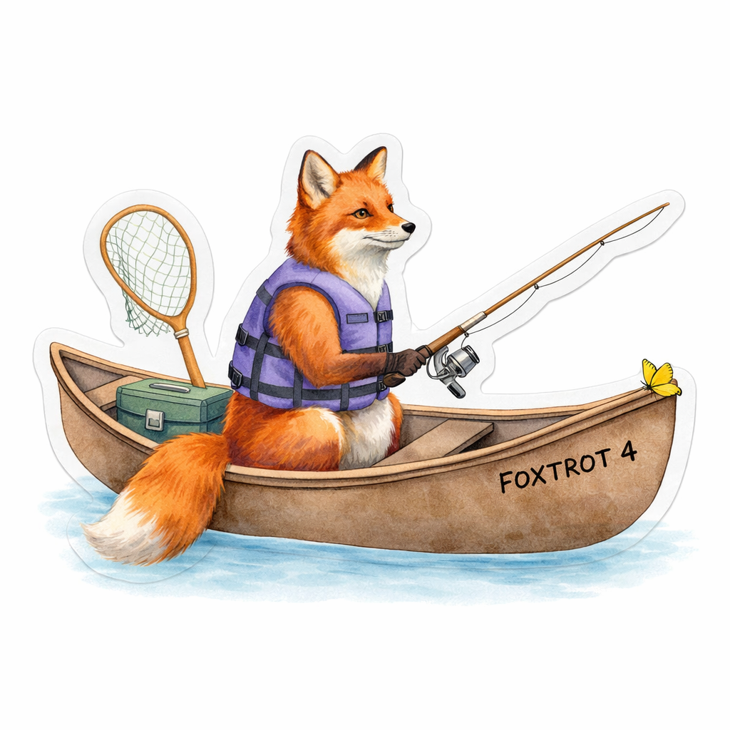 Fox Goes Fishing