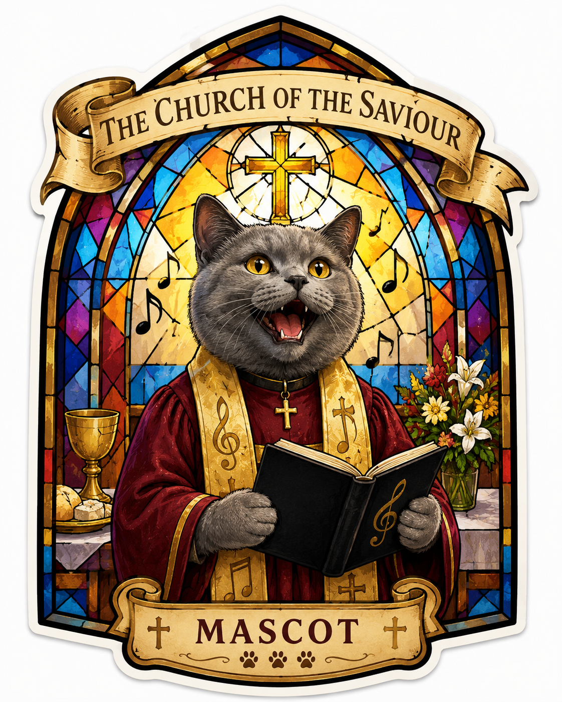 Mr. Meow: Self-Appointed Mascot of The Church of the Saviour