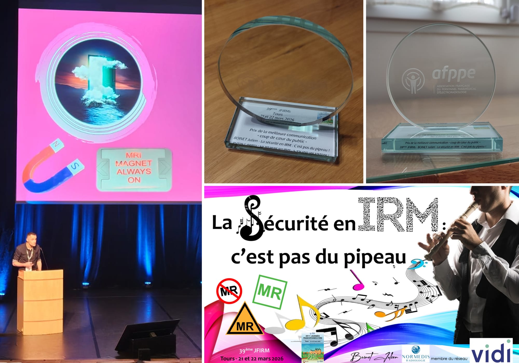 Prix de la Meilleure communication "Coup de Coeur du public" - 39èmes JFIRMs Tours 2026