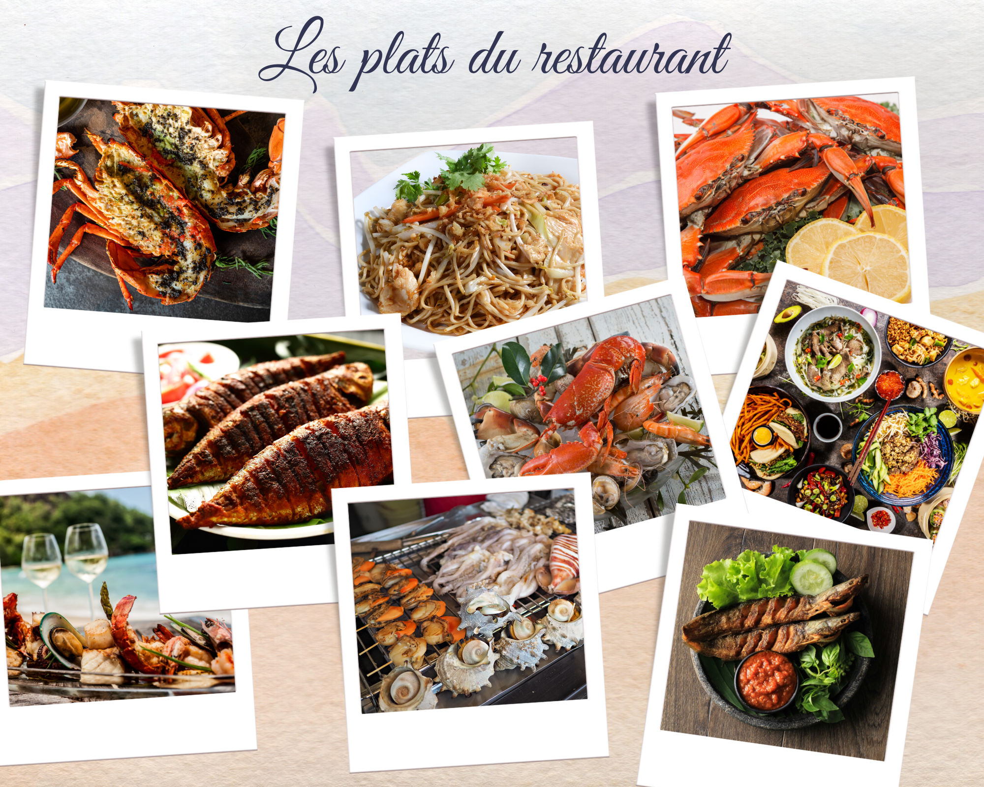 Nos plats