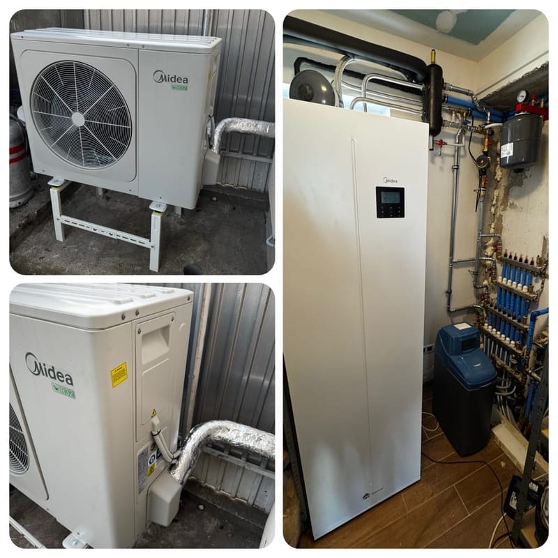 Hőszivattyú telepítés