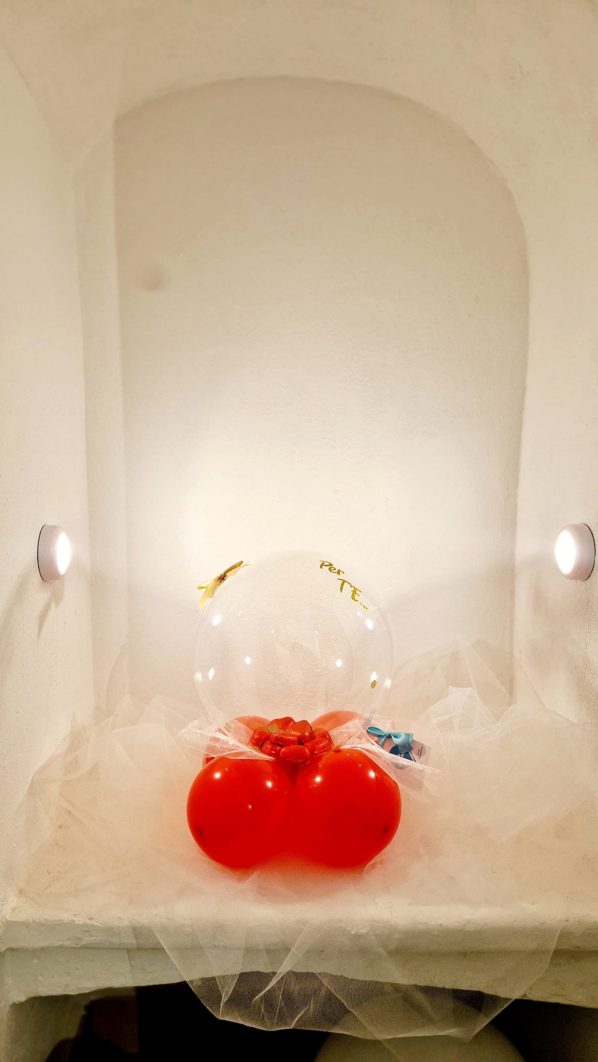 Glow Sweet Balloon con cioccolatini