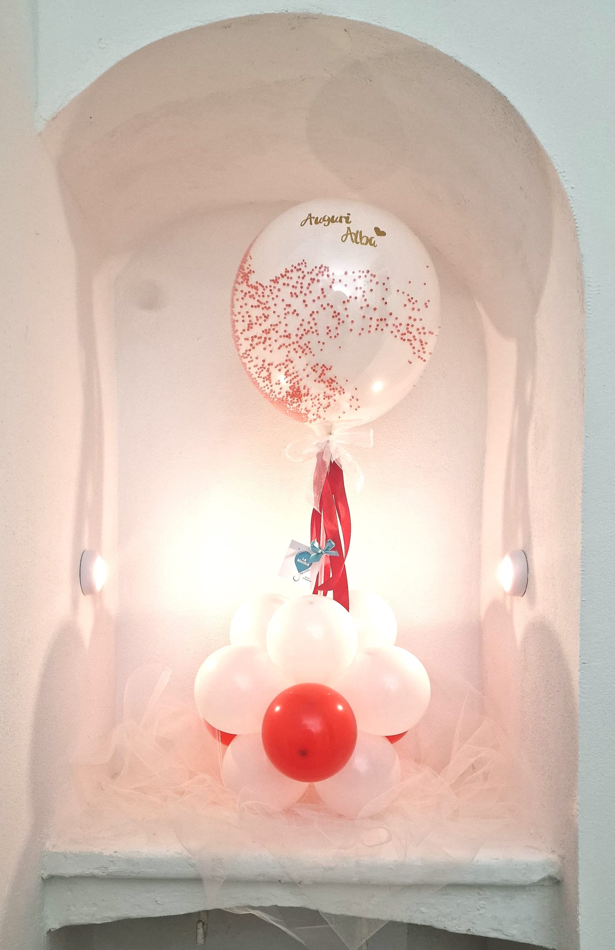 Glow Table Balloon centrotavola