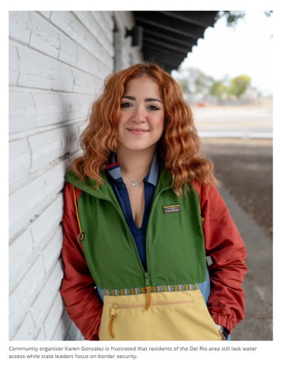 Trump is spending billions on border security. Some residents living there lack basic resources.