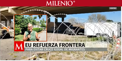 EEUU refuerza su frontera con Coahuila con alambre de púas