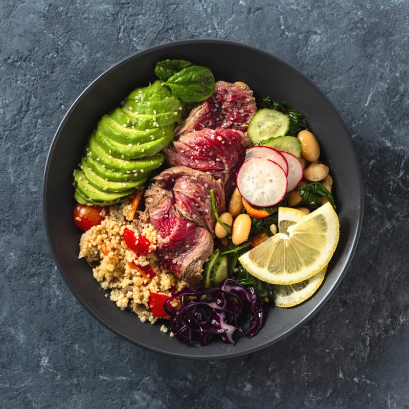 Ginger Beet Breakfast Bowl