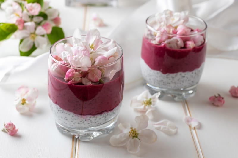 Beet & Ginger Chia Pudding