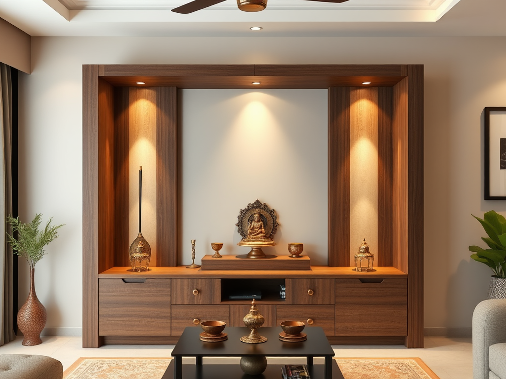 pooja unit modular design