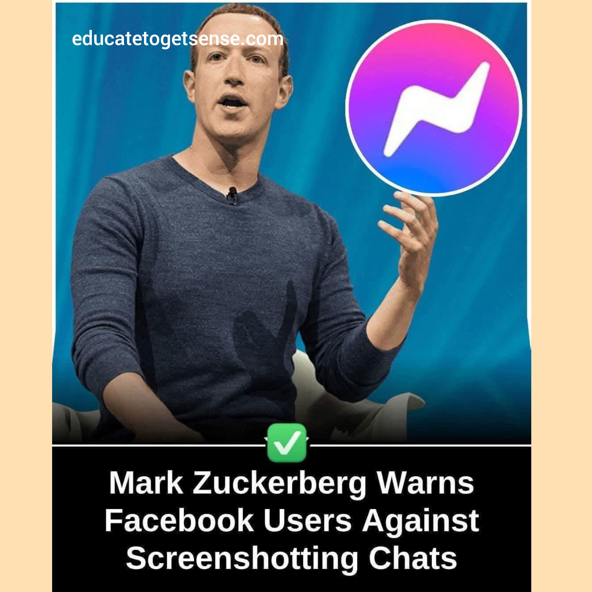 NEWS FLASH! MARK ZUCKERBERG ISSUES URGENT WARNING TO FACEBOOK AND INSTAGRAM USERS: AVOID SCREENSHOTS OF PRIVATE CHATS TO PROTECT YOUR PRIVACY AND SECURITY