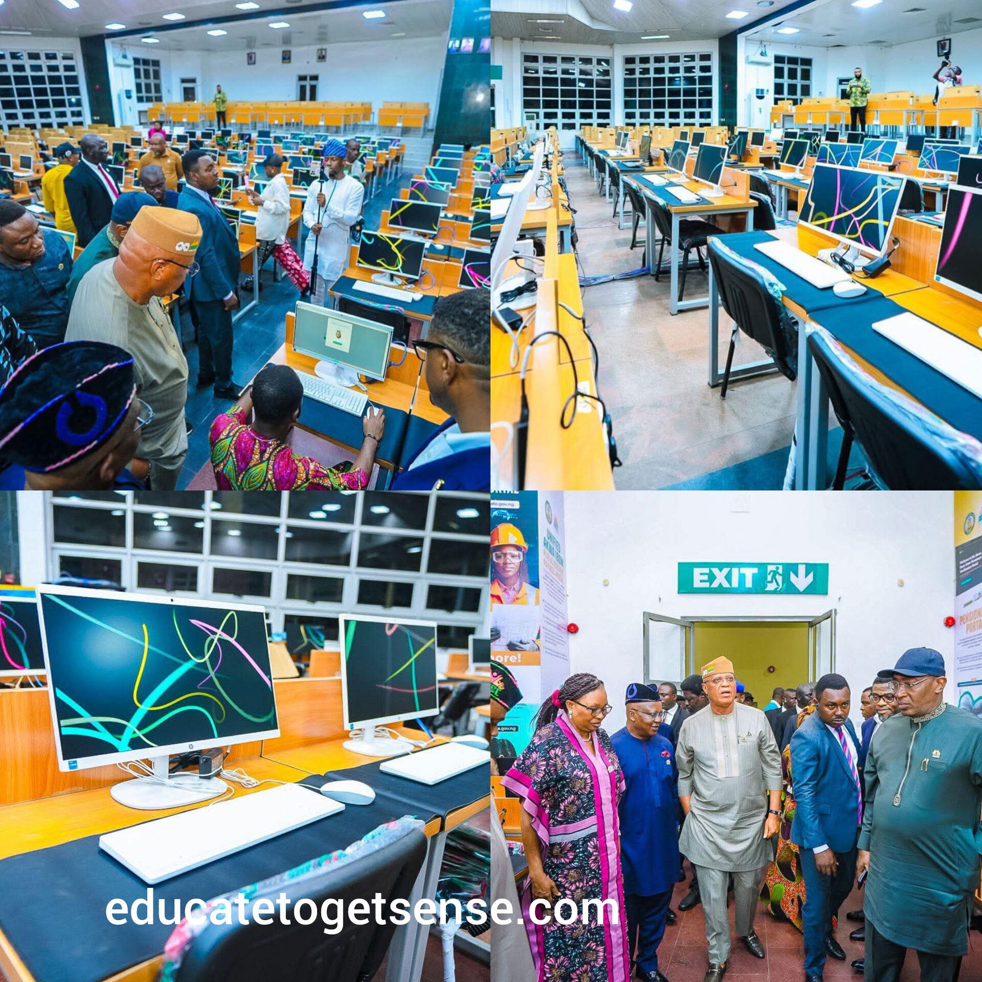 I Inspected the newly established Computer-Based Test Centre designed for civil service recruitment in Akwa Ibom State