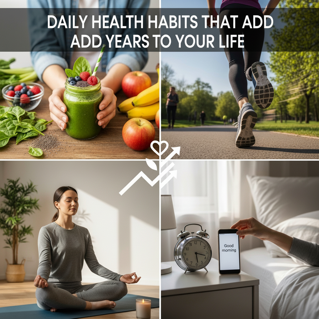 Daily Health Habits That Can Add Years to Your Life