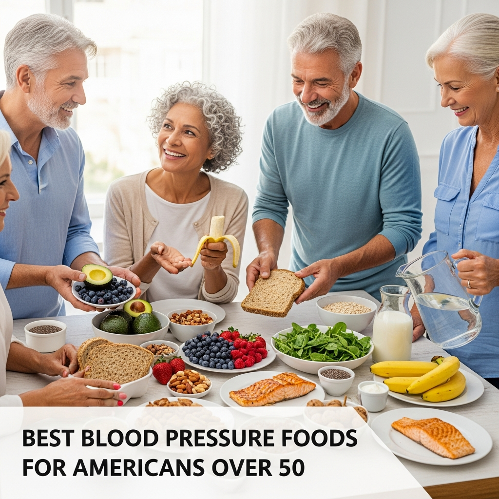 A Heart-Healthy Feast: The Ultimate Guide to the Best Blood Pressure Foods for Americans Over 50